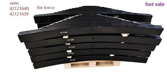 Segondè -bon jan kalite Multi Leaf Spring OEM 42121640, 42121639 pou Iveco DumperTruck