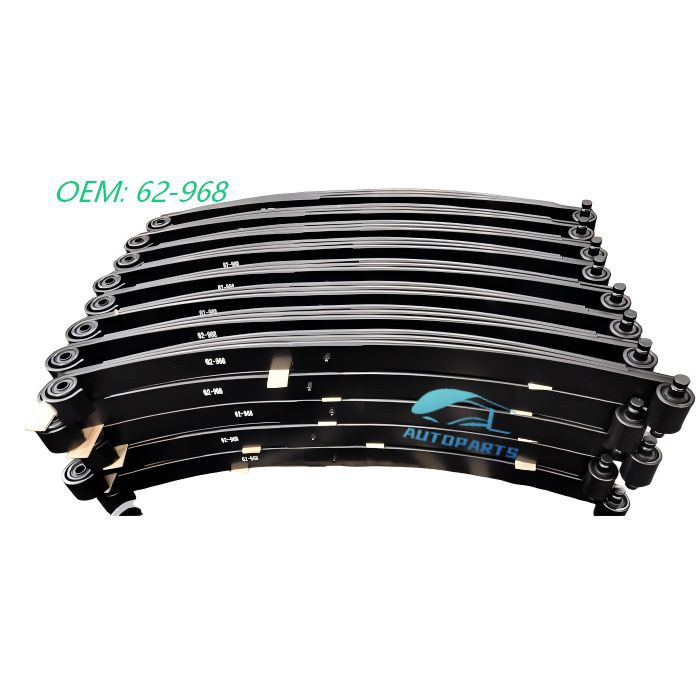 OEM:62-968 2QK3435M 25175026 Parabolic Leaf Spring With 3 Leaves For Mack Trucks