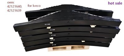 Segondè -bon jan kalite Multi Leaf Spring OEM 42121640, 42121639 pou Iveco DumperTruck